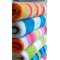 30"x62" Cabana Striped Beach Towel/ 11 Lb per Doz.